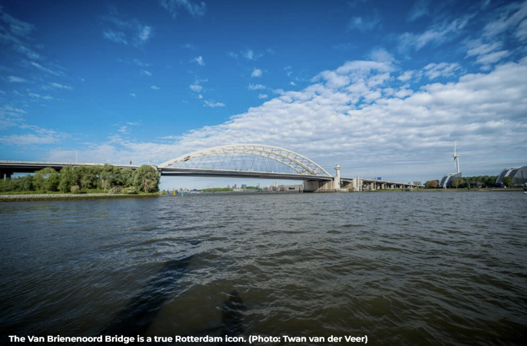 The Van Brienenoord Bridge is a true Rotterdam icon. (Photo: van der Veer) 